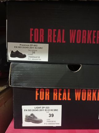 Zapatos seguridad FOR REAL WORKERS S3