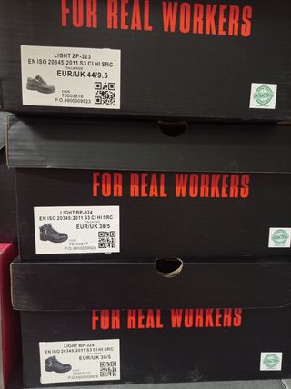 Zapatos seguridad FOR REAL WORKERS S3