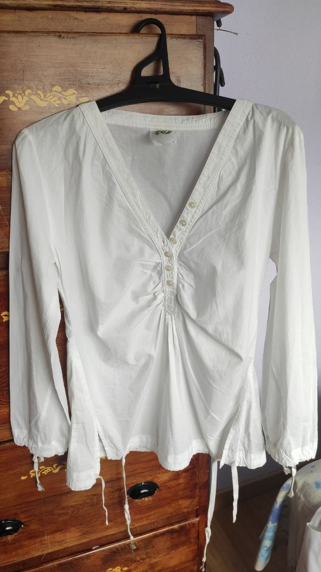 3 Blusas Blancas Talla M