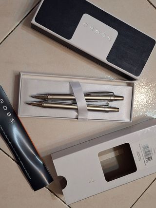 Set Bolígrafos Cross Metal