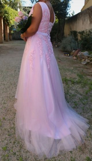 Vestido de Quinceañera, boda  Rosa