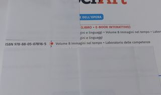 Vendo libro scolastico OpenArt per errato acquisto