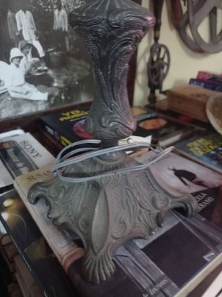 Lámpara deMesita Antigua Metal
