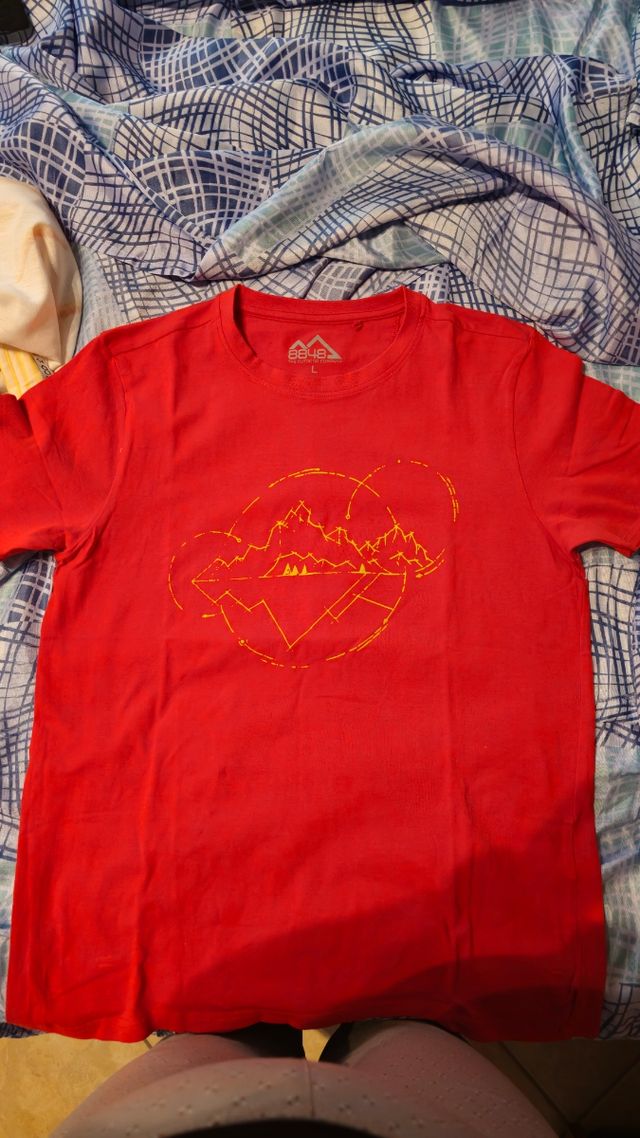 T-shirt 8848 rossa tg.L