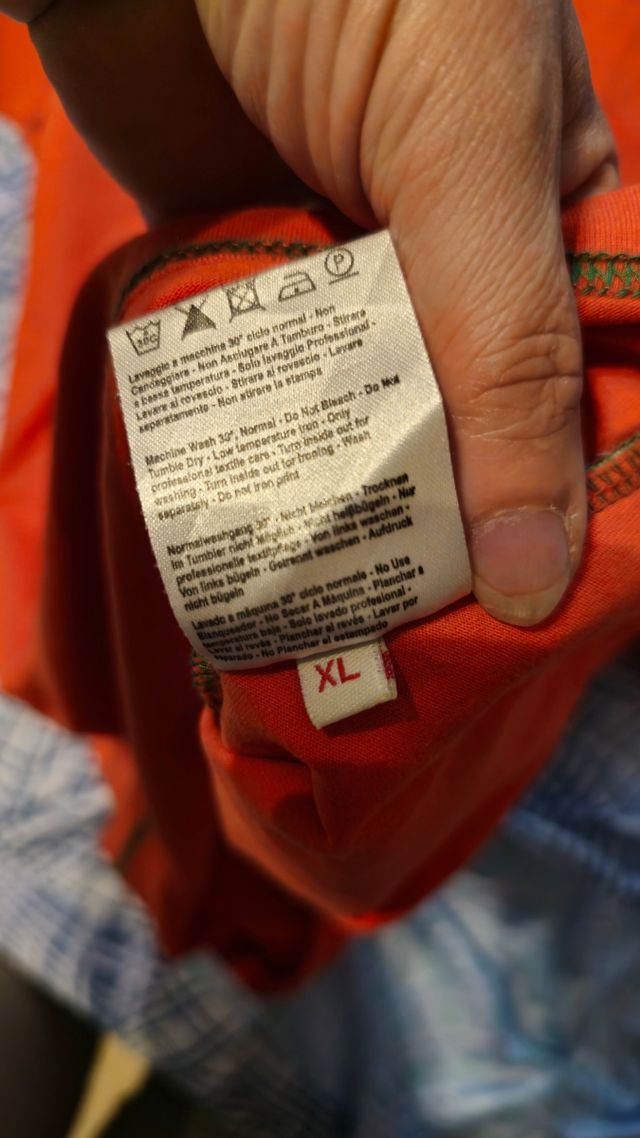 Maglietta Guru rossa tg. L