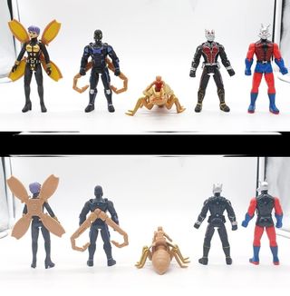 5 Figuras Ant-Man y La Avispa