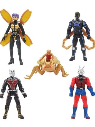 5 Figuras Ant-Man y La Avispa