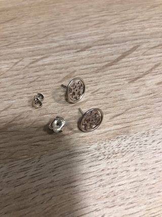 Pendientes Tous oso plata