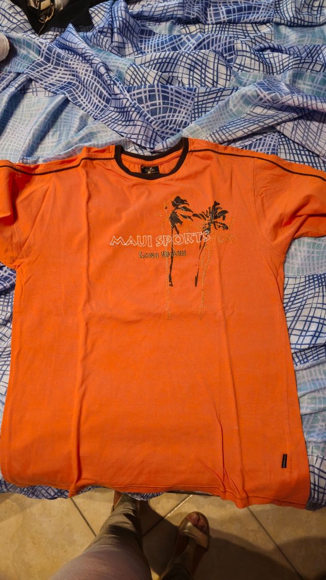 Maglietta Maui Sports Arancione Tg.M