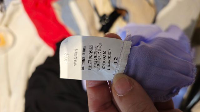 Top lilla manica corta