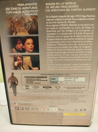 DVD Alatriste - Viggo Mortensen