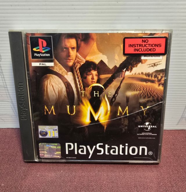 PS1 La Mummia PAL UK - Senza Manuale