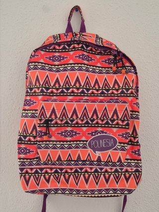 Mochila escolar con Estuche