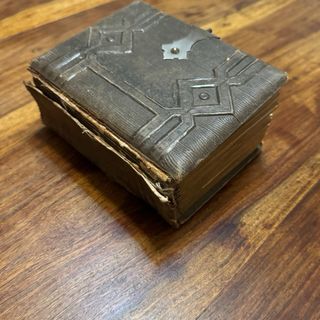 Álbum fotos antiguo siglo XIX