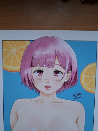 Stampa Manga - Illustrazione