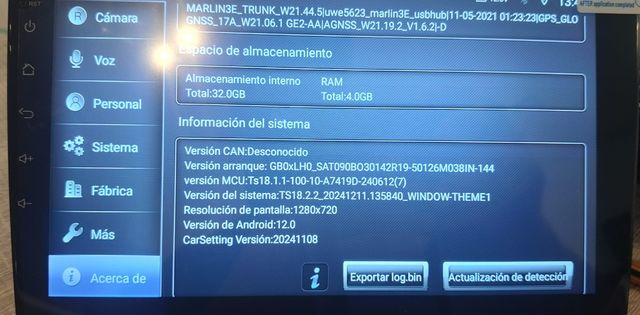 Radio Coche Android 4G-32GB GPS