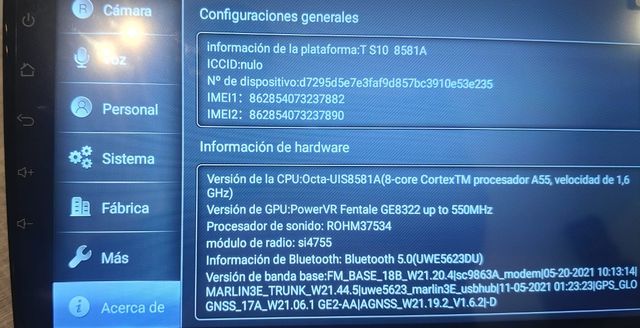 Radio Coche Android 4G-32GB GPS