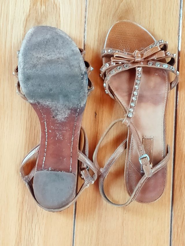 Sandalias Uterque planas T:40