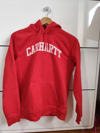 Sudadera roja Carhartt mujer