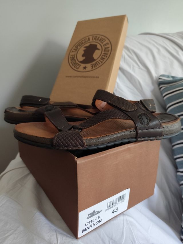Sandalias Coronel Tapioca Marrón 43