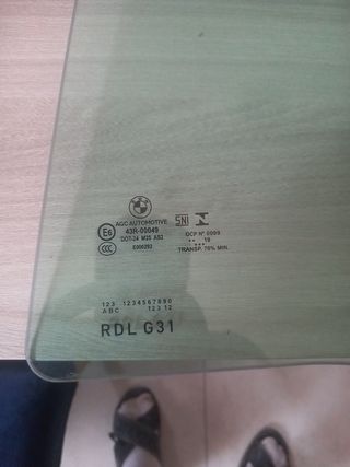 Vetro post. sin. BMW 530/535 g31