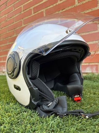 Casco moto NZI blanco