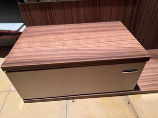 Mueble espejo entrada con cajon y balda