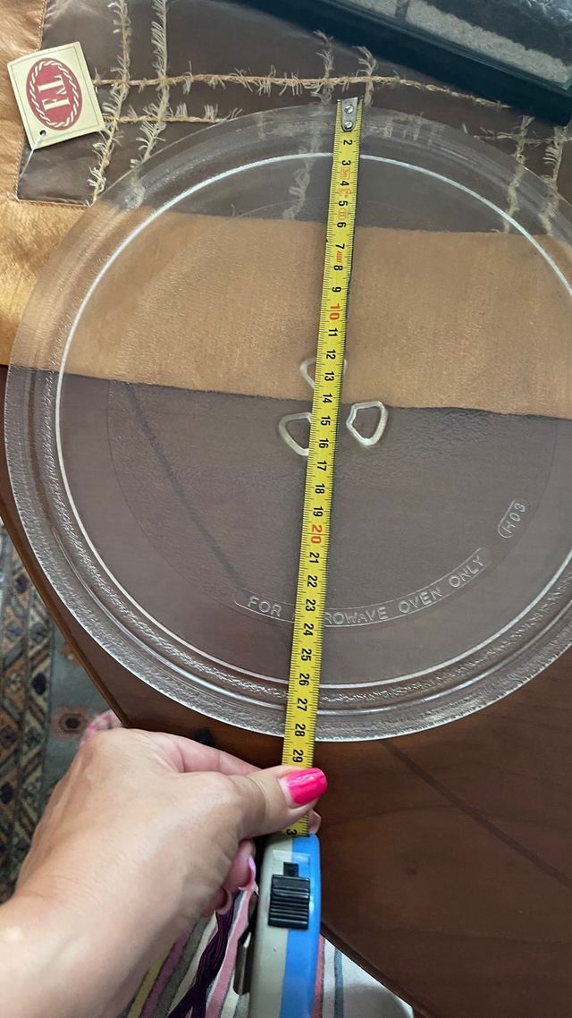 Plato giratorio microondas