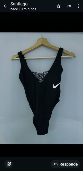 Bañador Nike negro