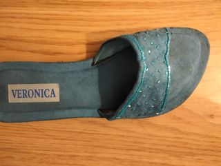 Chanclas VERONICA azules