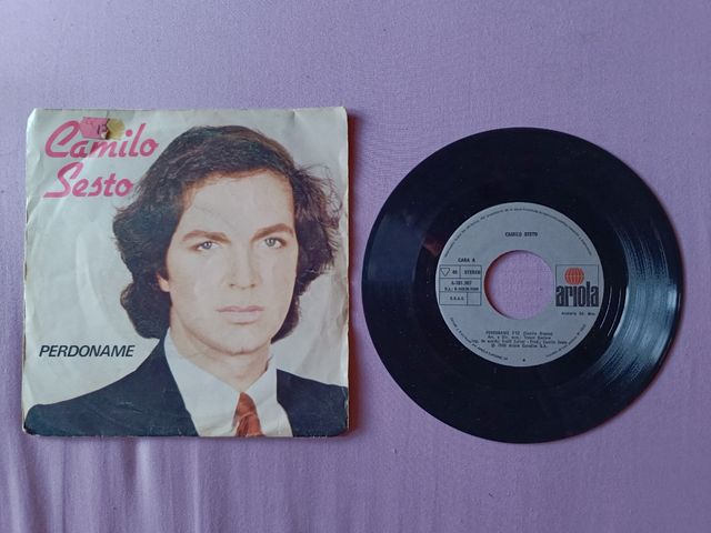 Vinilos Camilo Sesto: Perdóname & Donde estés