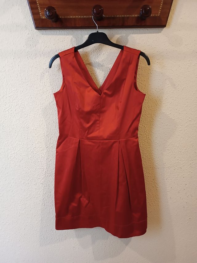 Vestido SuiteBlanco rojo - Talla L