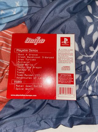 Demo PS1 - Juego de Demos