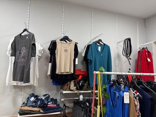 Estante ropa metal