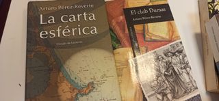 Lote 2 libros Pérez Reverte