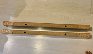 Estanterías pared IKEA grises - 2uds