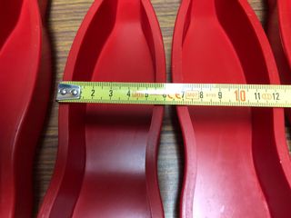 6 Moldes de plástico de Coca-Cola