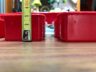 6 Moldes de plástico de Coca-Cola