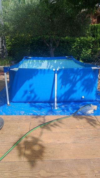 Piscina Intex desmontable, depuradora y cobertor.