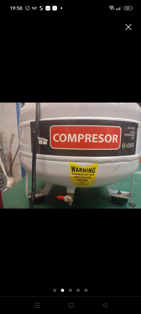 Compresor Bader - Aire sin aceite