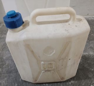 Tanica acqua 10 litri usata per acqua