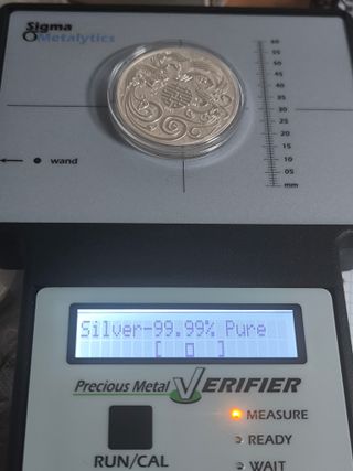 Moneda 1 Onza Plata Fénix 2025 Mitos y Leyendas