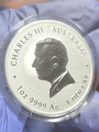 Moneda 1 Onza Plata Fénix 2025 Mitos y Leyendas