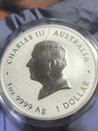 Moneda 1 Onza Plata Fénix 2025 Mitos y Leyendas