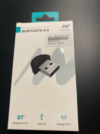 Adattatore Bluetooth 5.0 Netway USB 2.0