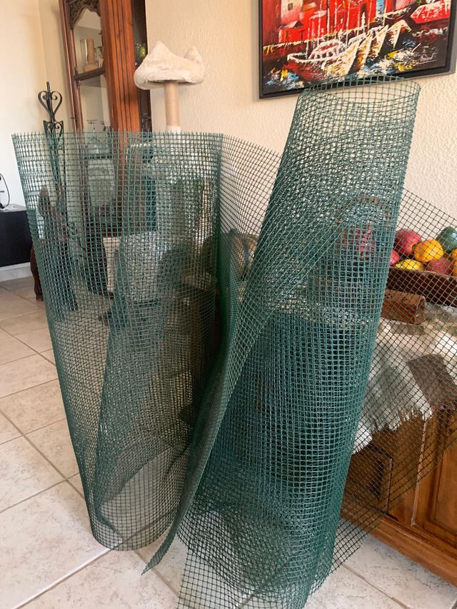 2 Rejillas Plásticas Jardín.