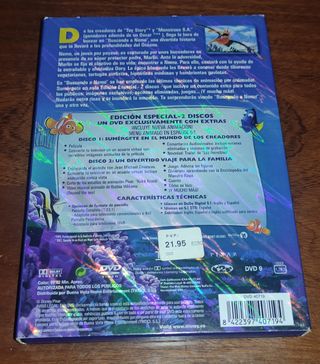 DVD Buscando a Nemo (Edición Especial 2 Discos)