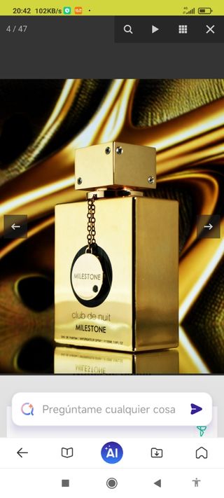 Perfume Milestone Club de Nuit