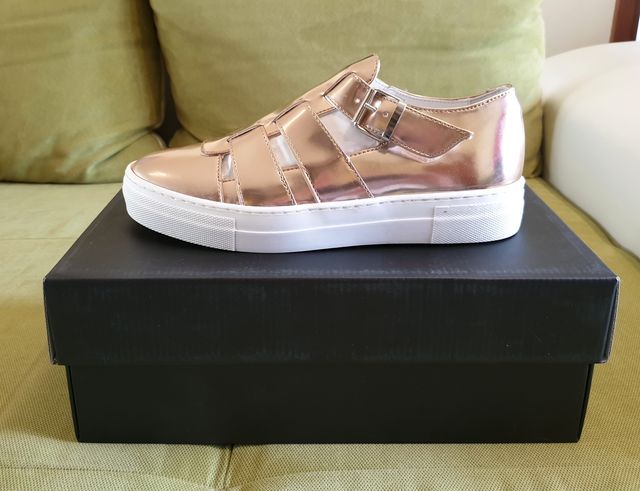 Sandali bambina, rosa metallizzato, CULT, n.37