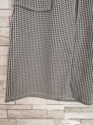 Mini Falda vichy Blanco&Negro
